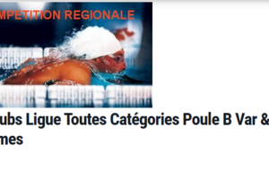 Interclubs Ligue Toutes Catégories Poule B Var &amp; Alpes Maritimes